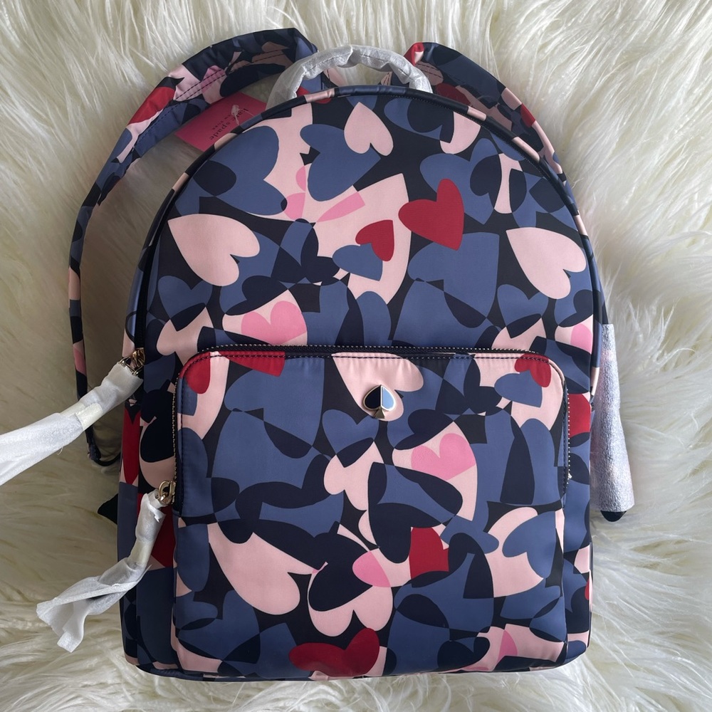 Brand New Kate Spade Heart Party Backpack